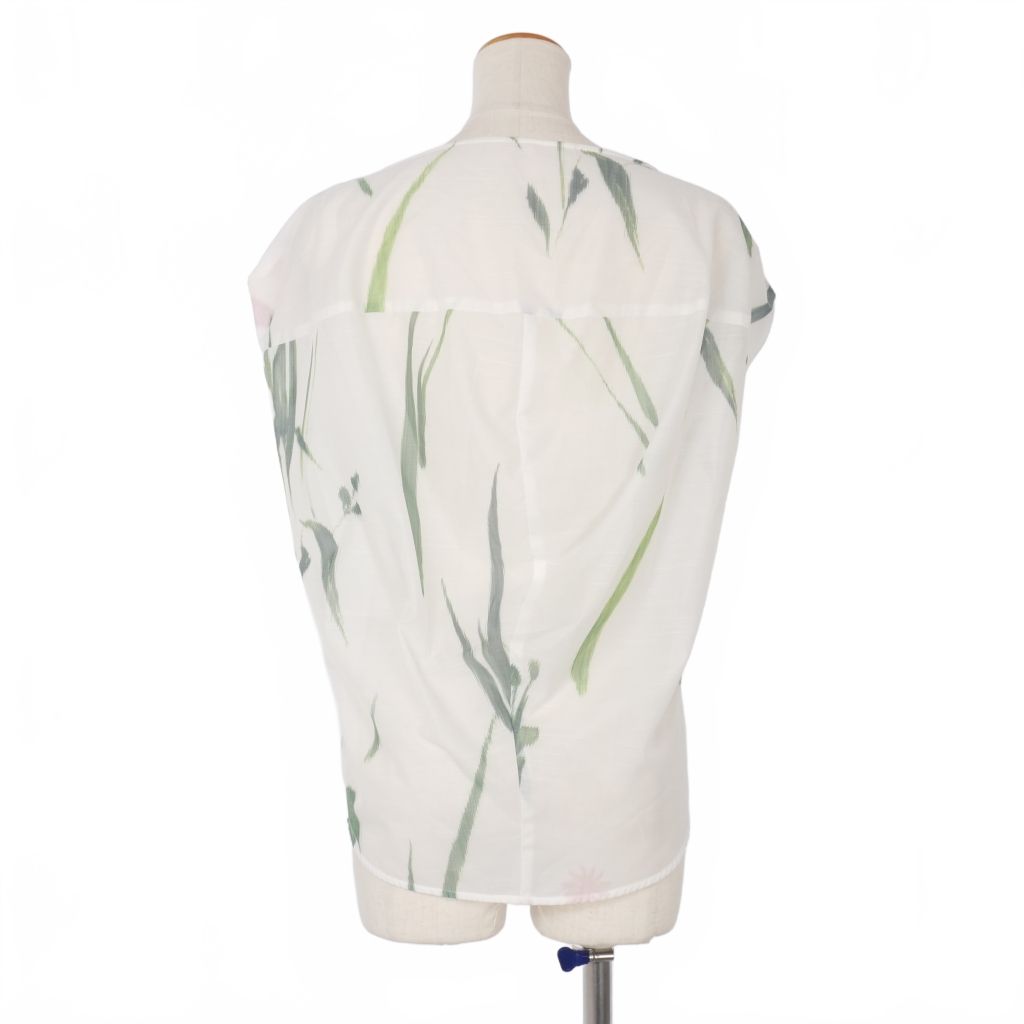 マメクロゴウチ Mame Kurogouchi KASURI Jacquard Blouse カスリ