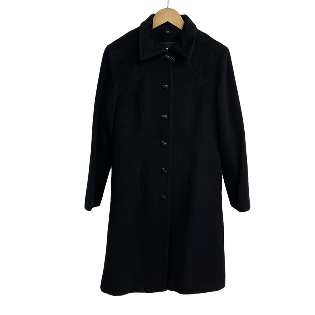 美品【値下げ】シビラ★Sybilla★コート 黒 ブラック40サイズ Sybilla(シビラ) コート サイズ7 S レディース美品 - 黒 長袖/ファー