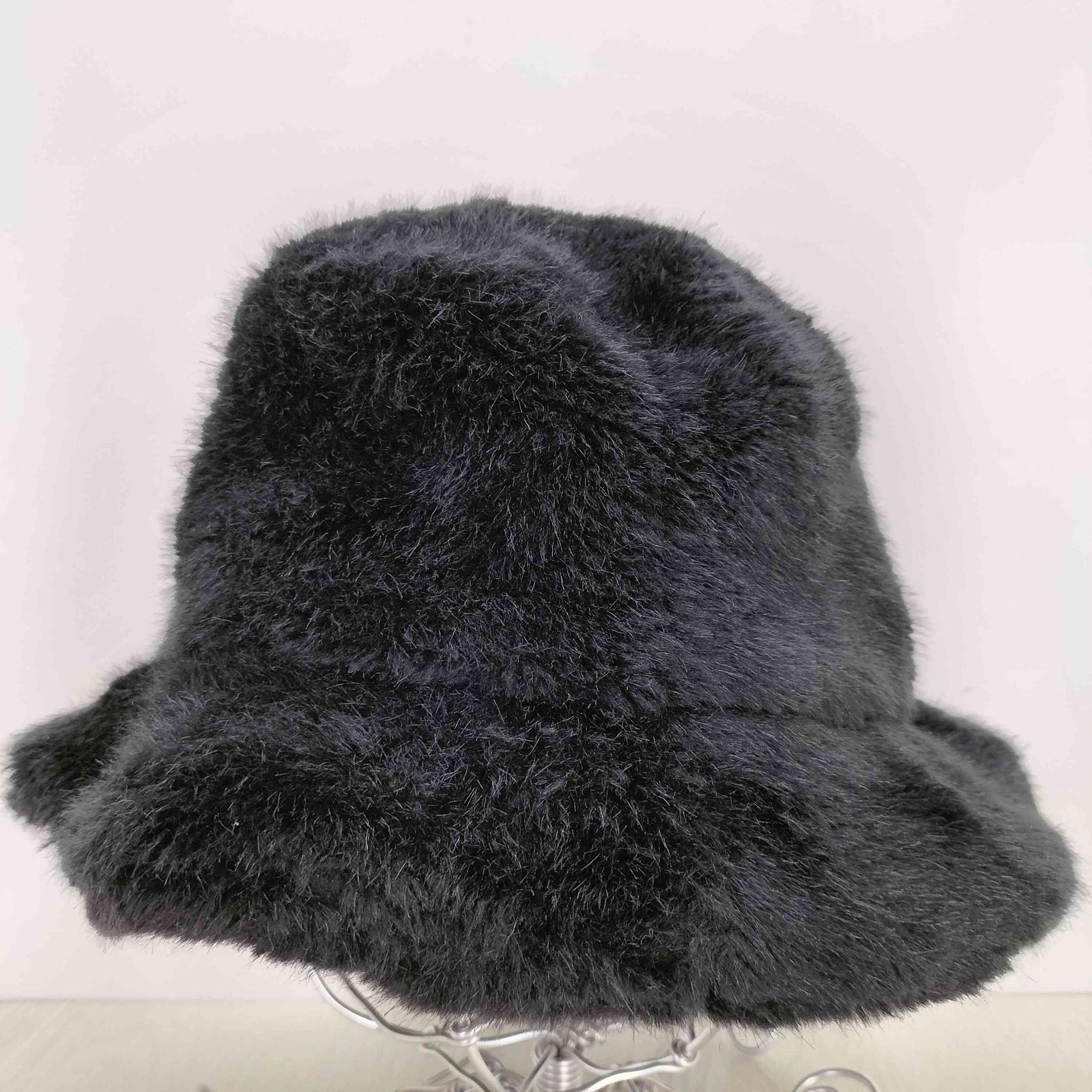 キジマタカユキ KIJIMA TAKAYUKI アクリルファーハット レディース