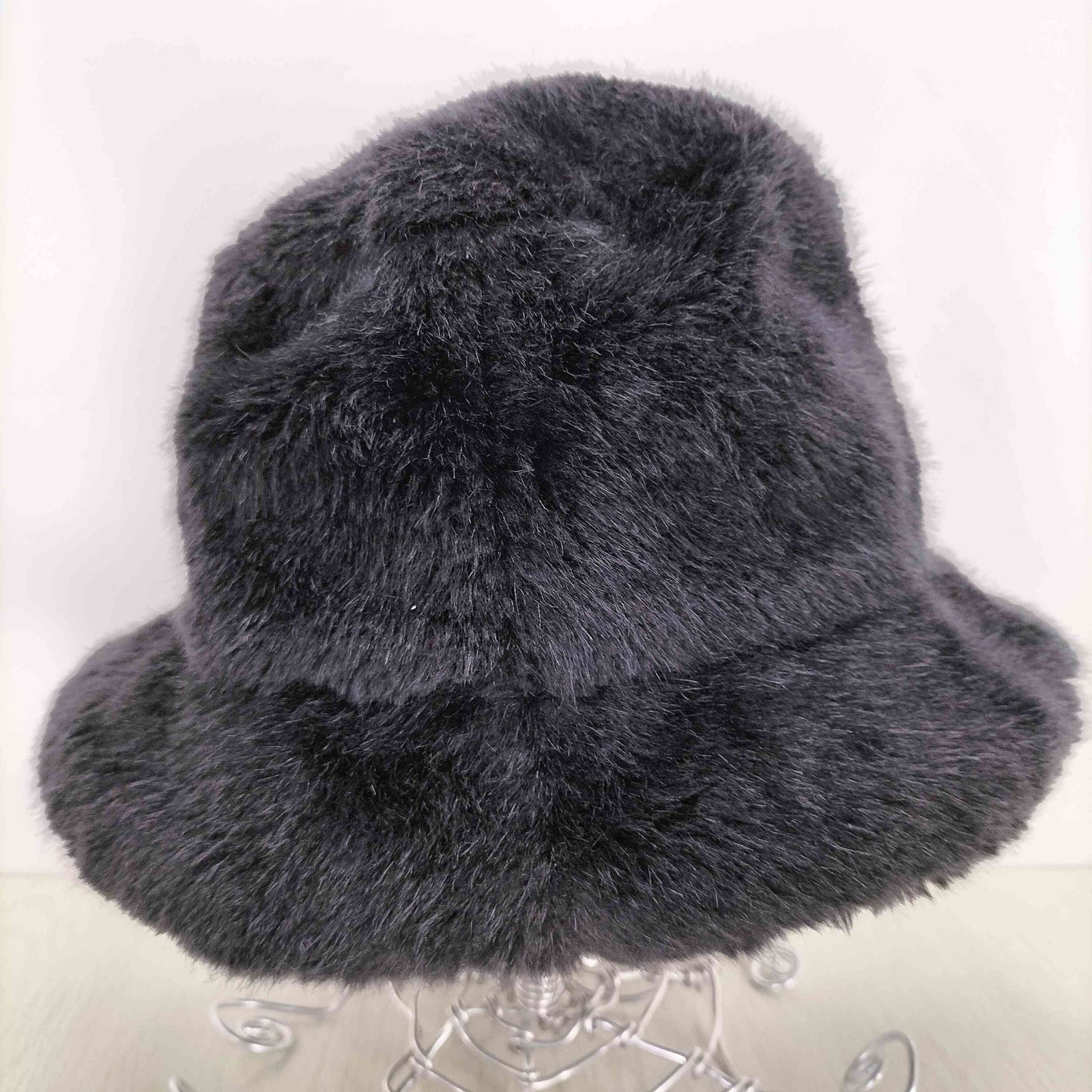 キジマタカユキ KIJIMA TAKAYUKI アクリルファーハット レディース