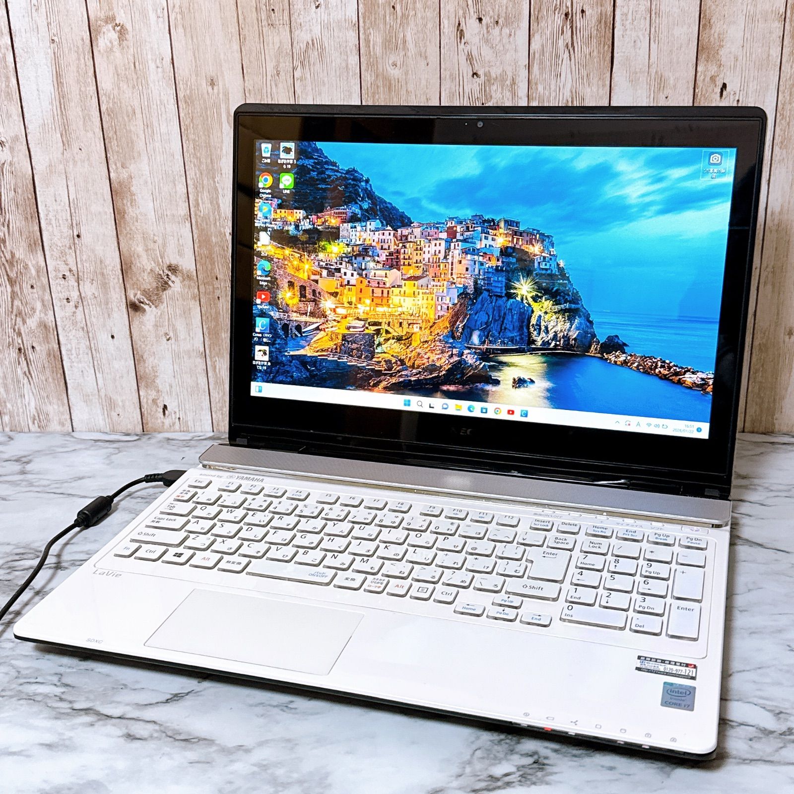 1台限定‼すぐ使えるノートパソコン✨高性能i7＆メモリ8GB 超大容量1TB