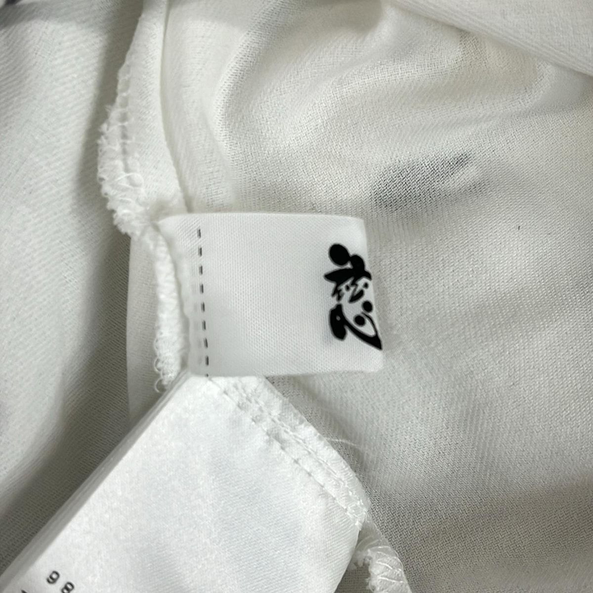 慈雨(ジウ/センソユニコ) ワンピース サイズ40 M レディース - 白×黒  