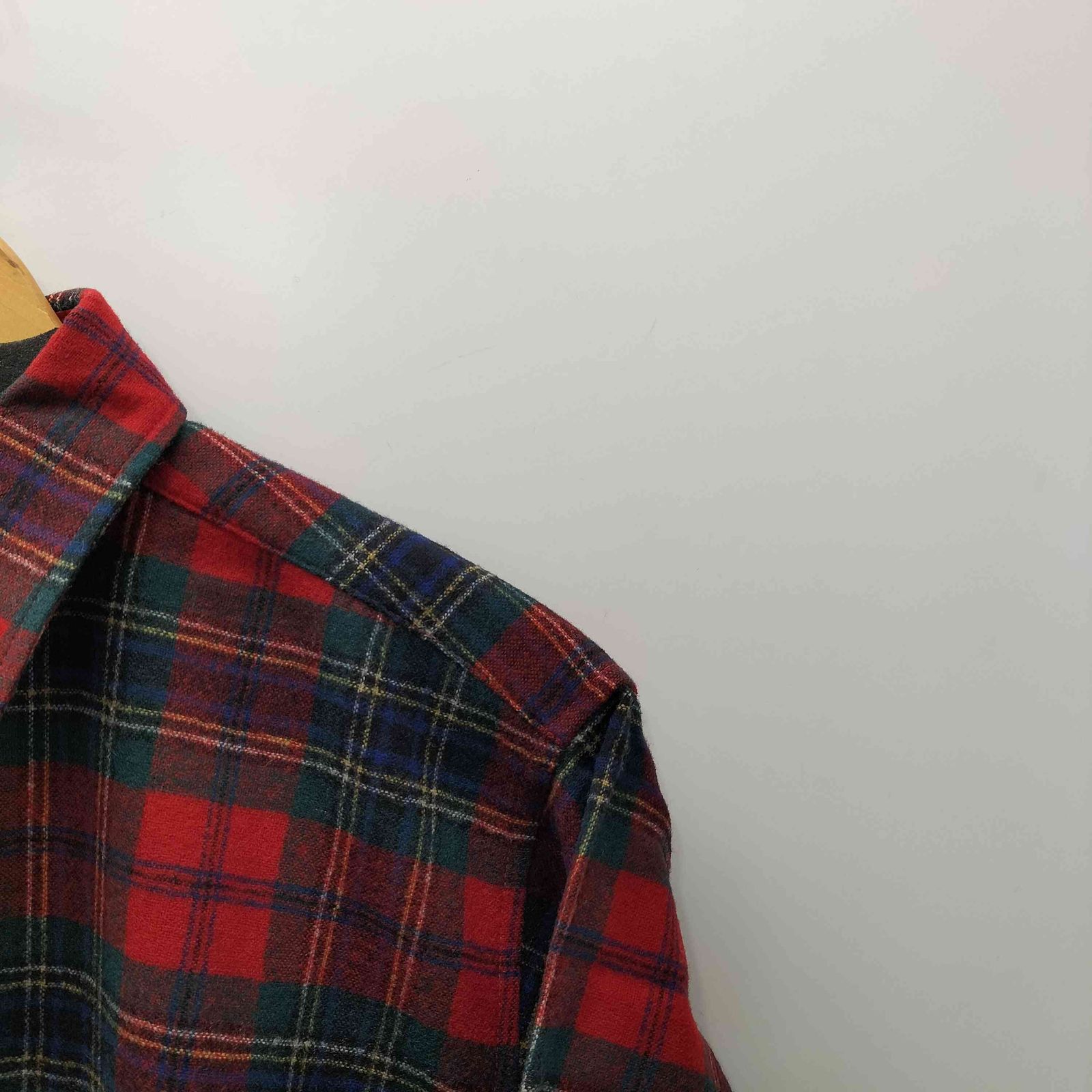 ペンドルトン PENDLETON 70S USA製 タータンチェック L/S PURE VIRGIN