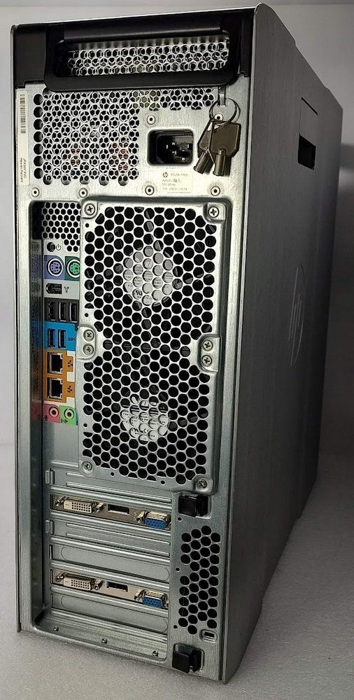 ☆[Windows10] 大容量メモリ 4画面対応 タワー型WS HP Z620