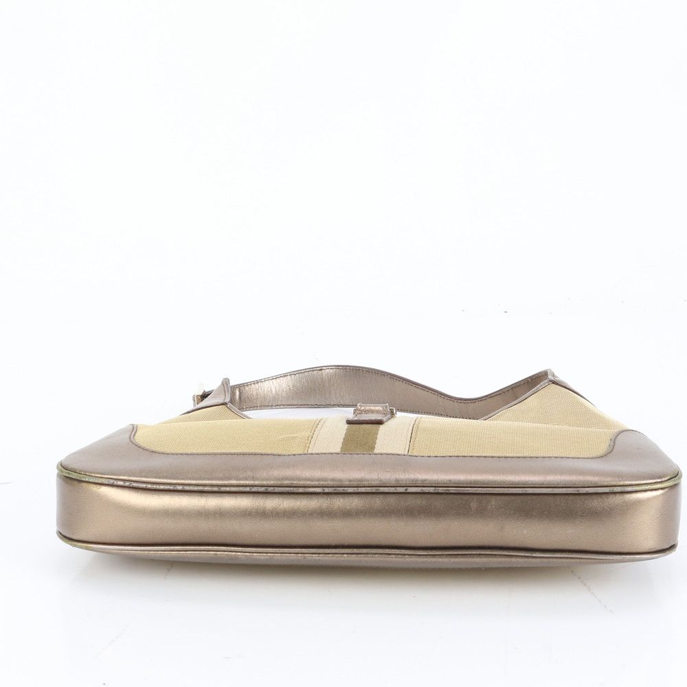 美品 グッチ ジャッキー 001 3306 レザー ショルダーバッグ