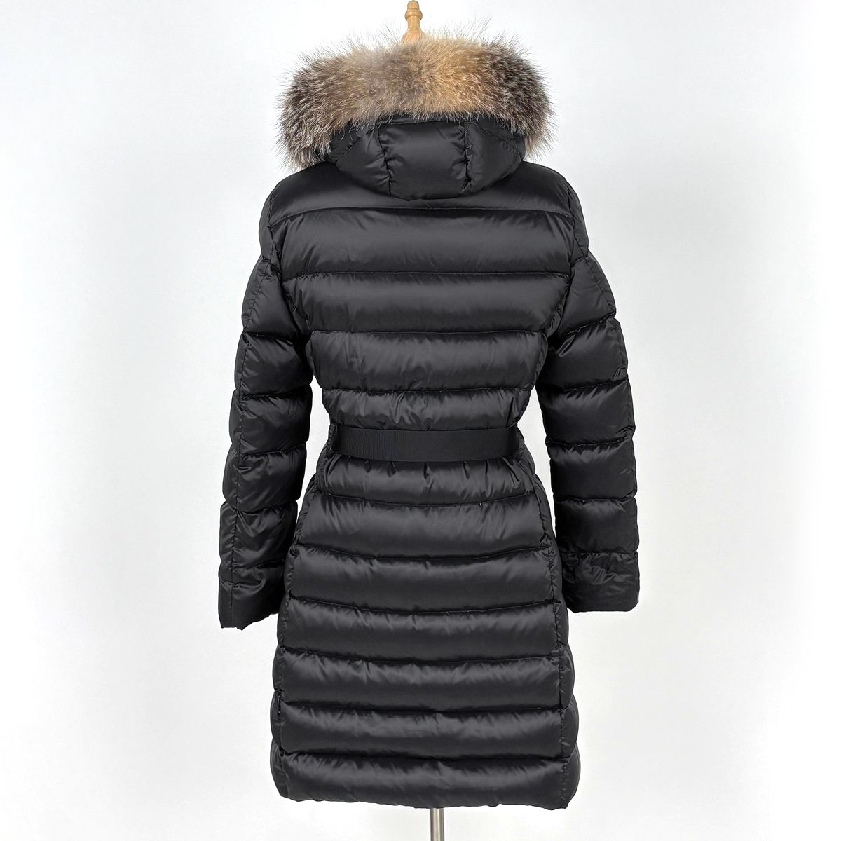 モンクレール MONCLER フーディ ダウンコート TINUVIEL ベルト ファー 