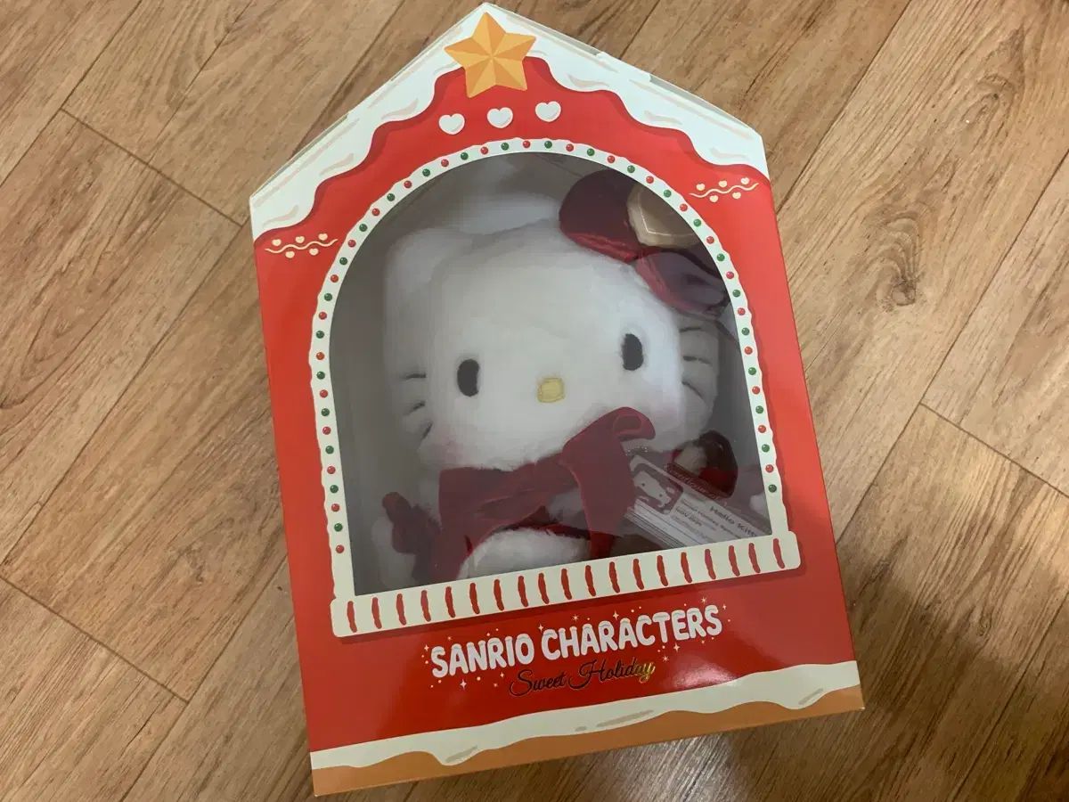 サンリオ クリスマス ポップアップ ハローキティ 中型人形+お買い物