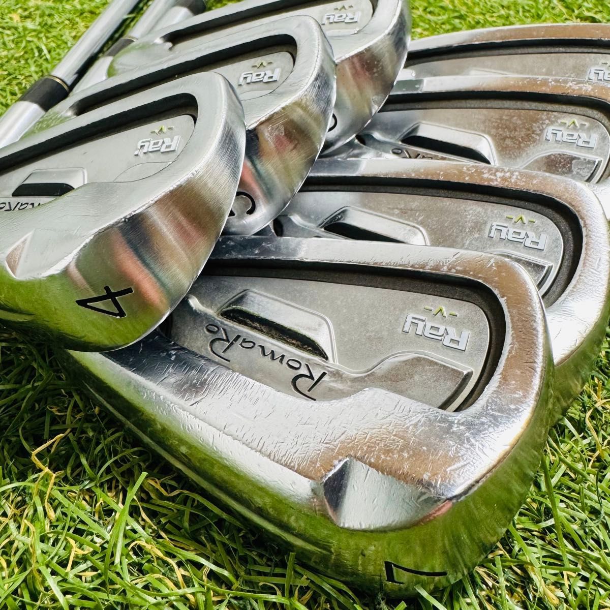良品】ロマロ Ray V メンズアイアンセット 7本 スチール S - メルカリ