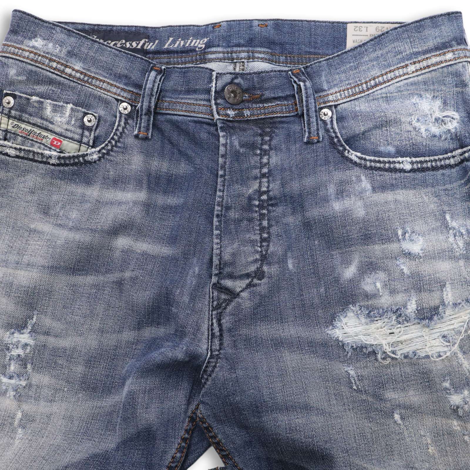 イタリア製 DIESEL ディーゼル 【TEPPHAR 0830K】 クラッシュ加工 