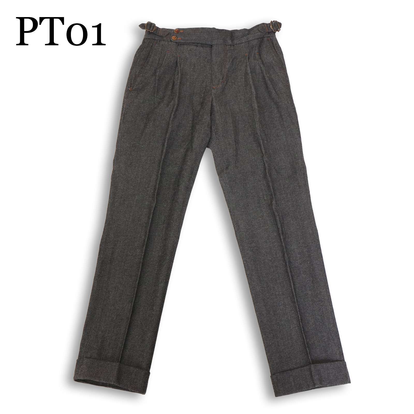 PT01 ピーティーゼロウーノ 秋冬 GENTLEMAN FIT☆ デニムライク