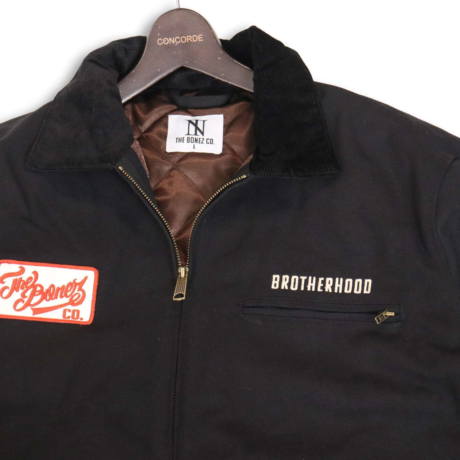 25AW☆ THE BONEZ ザ ボーンズ 【DUCK JACKET】秋冬 ワッペン&刺繍