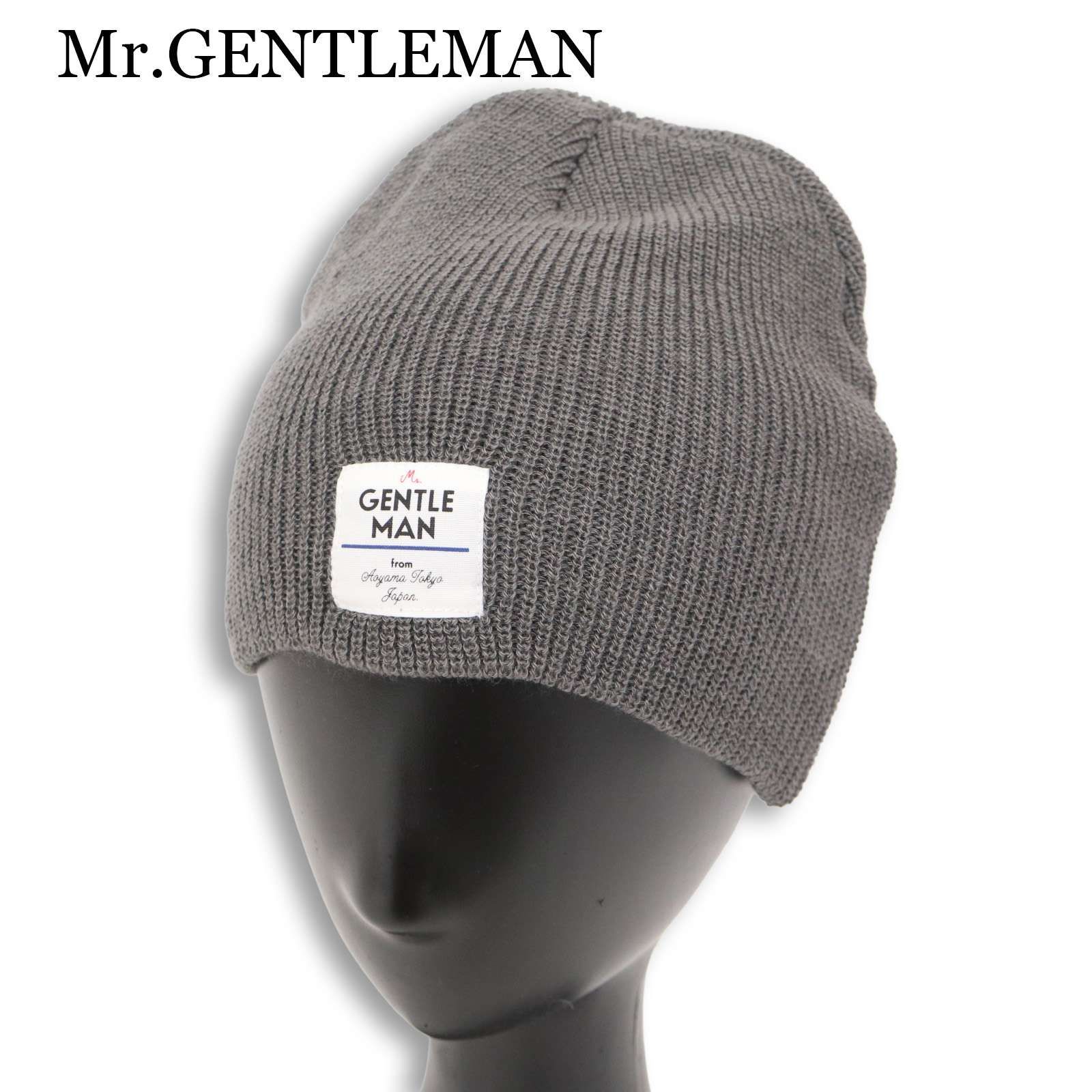 Mr.GENTLEMAN ミスタージェントルマン 秋冬☆ ニット キャップ 