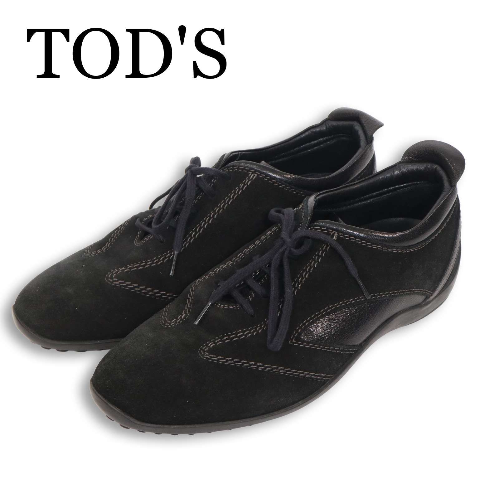 イタリア製☆ TOD'S トッズ 秋冬 スウェード レザー ドライビング