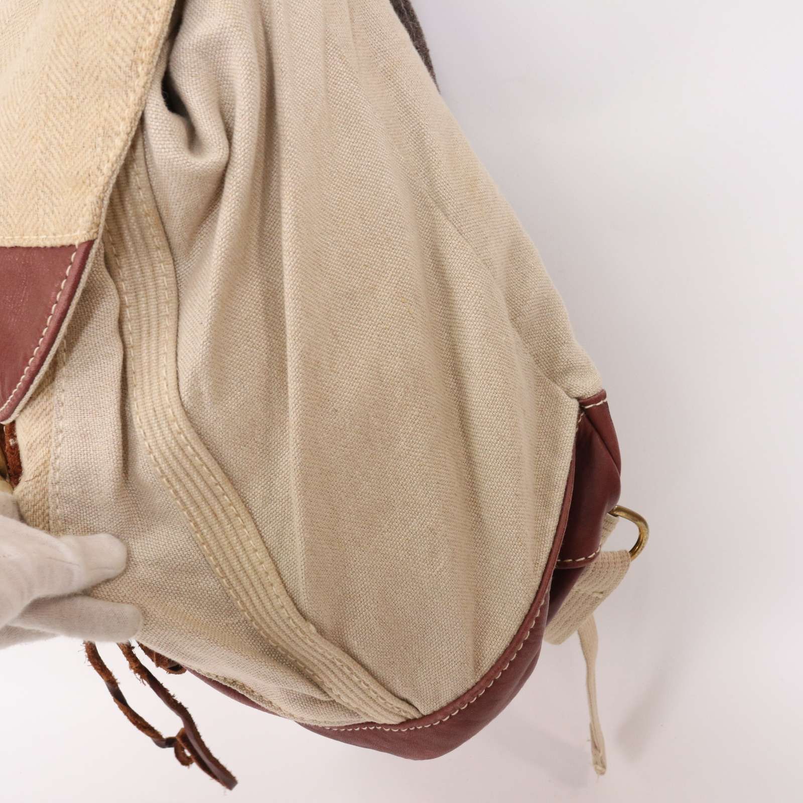 TERRAPAX TERRAPAX テラパックス 通年 ヘンプ×レザー☆ バックパック 