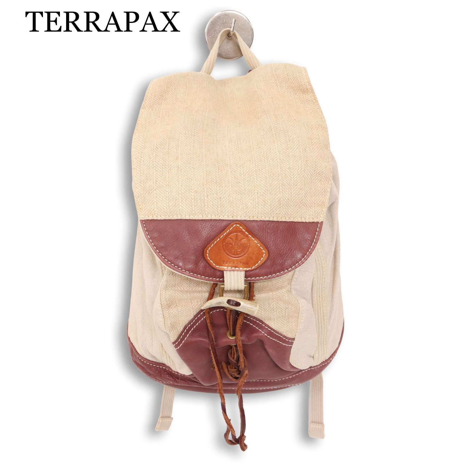 TERRAPAX TERRAPAX テラパックス 通年 ヘンプ×レザー☆ バックパック 