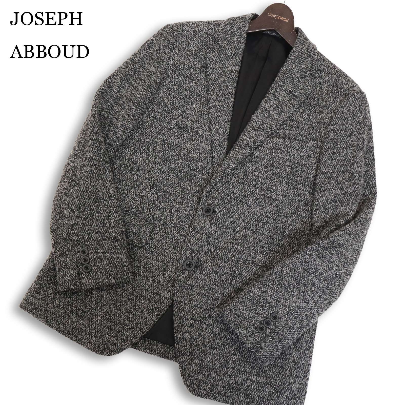 JOSEPH ABBOUD ジョセフ アブード 秋冬 幾何学柄☆ ウール ツイード
