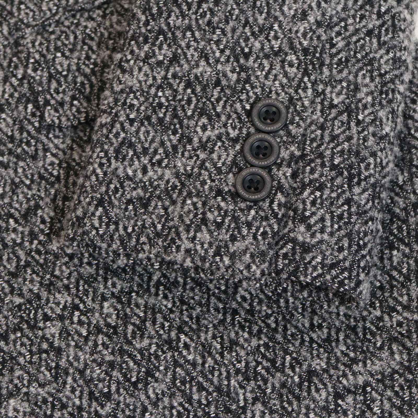 JOSEPH ABBOUD ジョセフ アブード 秋冬 幾何学柄☆ ウール ツイード