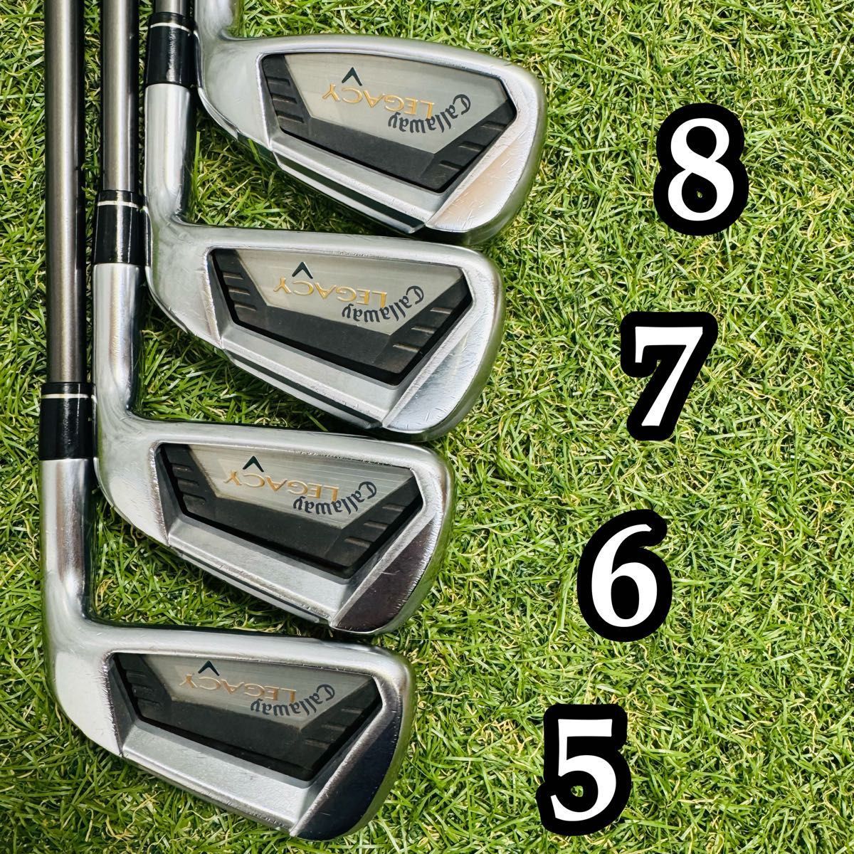 【良品】豪華8本 キャロウェイ ローグスター メンズアイアンセット カーボン R 良品】豪華8本 キャロウェイ レガシー メンズアイアンセット カーボン