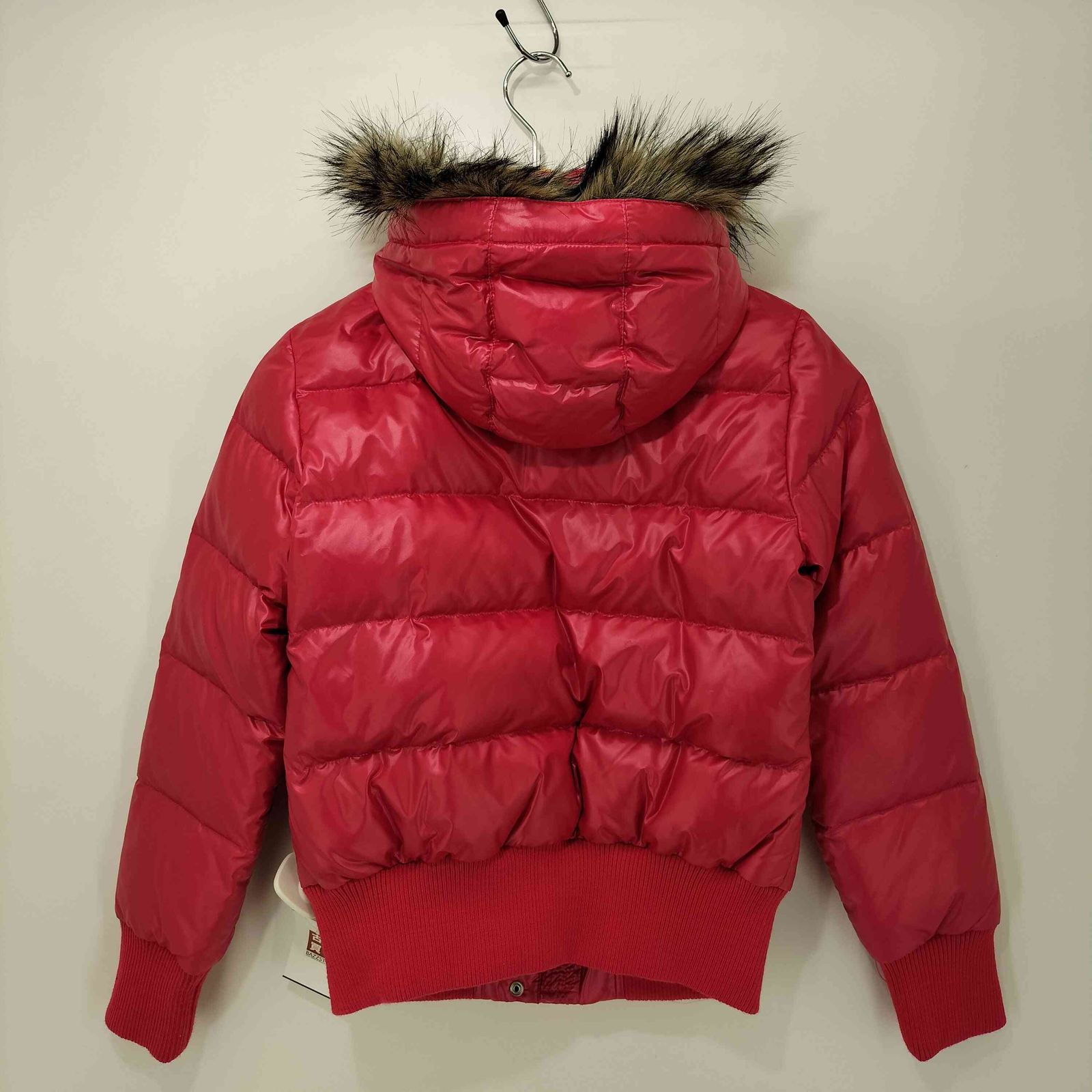 ユニクロ UNIQLO 00s OLD Y2K プレミアム ファー ダウンジャケット