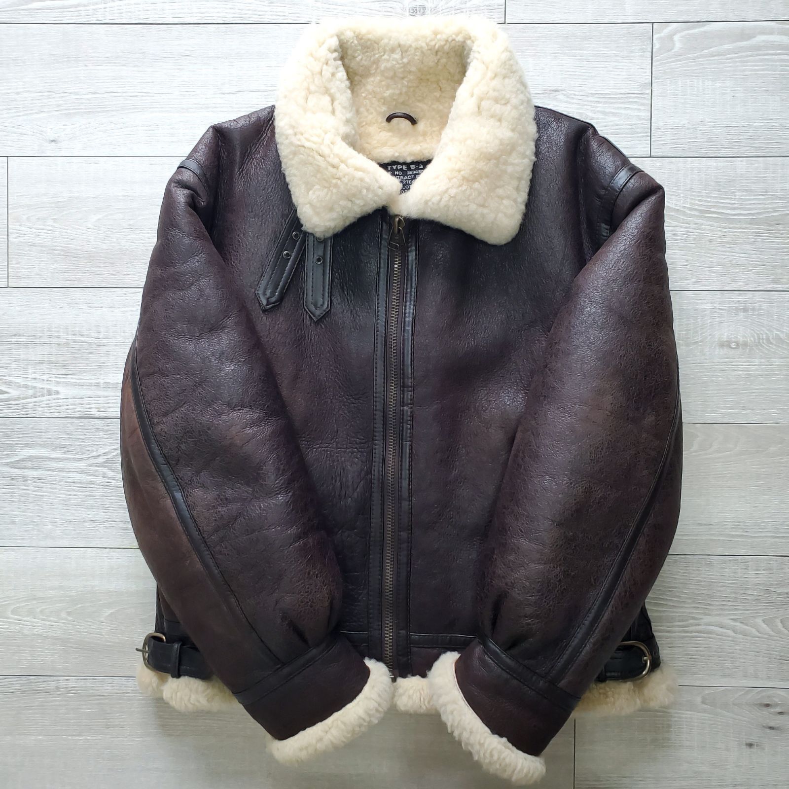 COMBAT CLOTHING コンバットクロージング□美品 1990s vintage 羊革