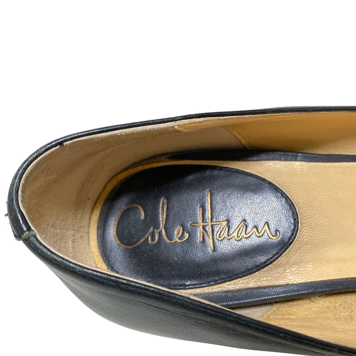 COLE HAAN(コールハーン) パンプス 71/2 レディース 黒 レザー - メルカリ