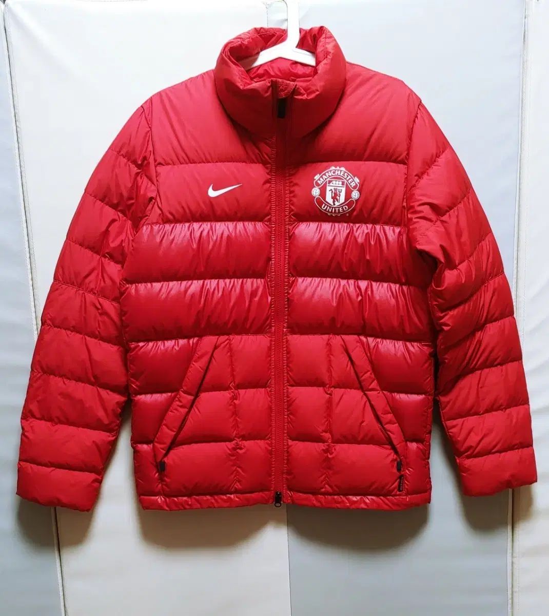 XL NIKE マンチェスター 軽量 ダウンジャケット レッド558 - メルカリ