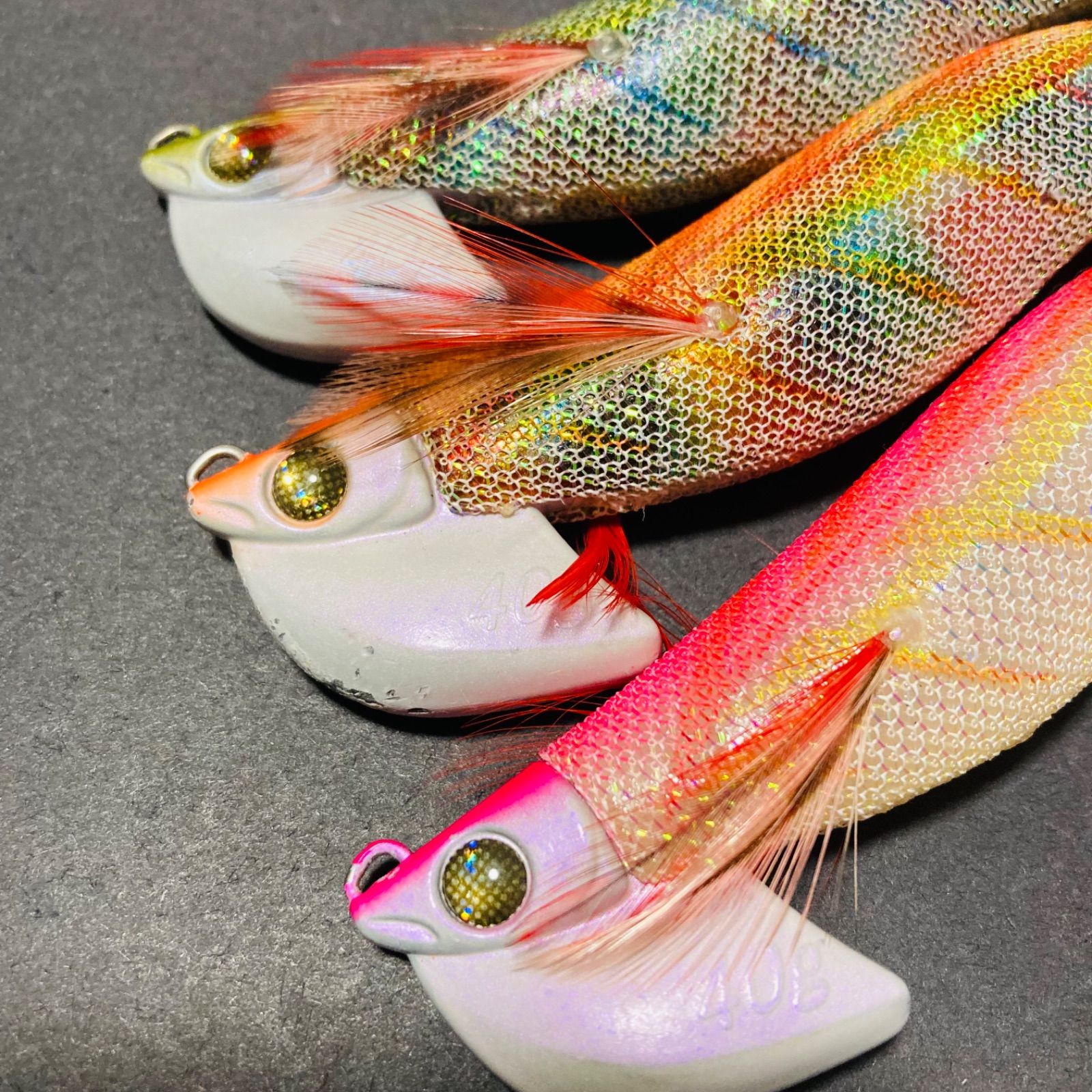 DDスパイダー 40g 3.5号 ティップラン 船アオリ エギ エギセット