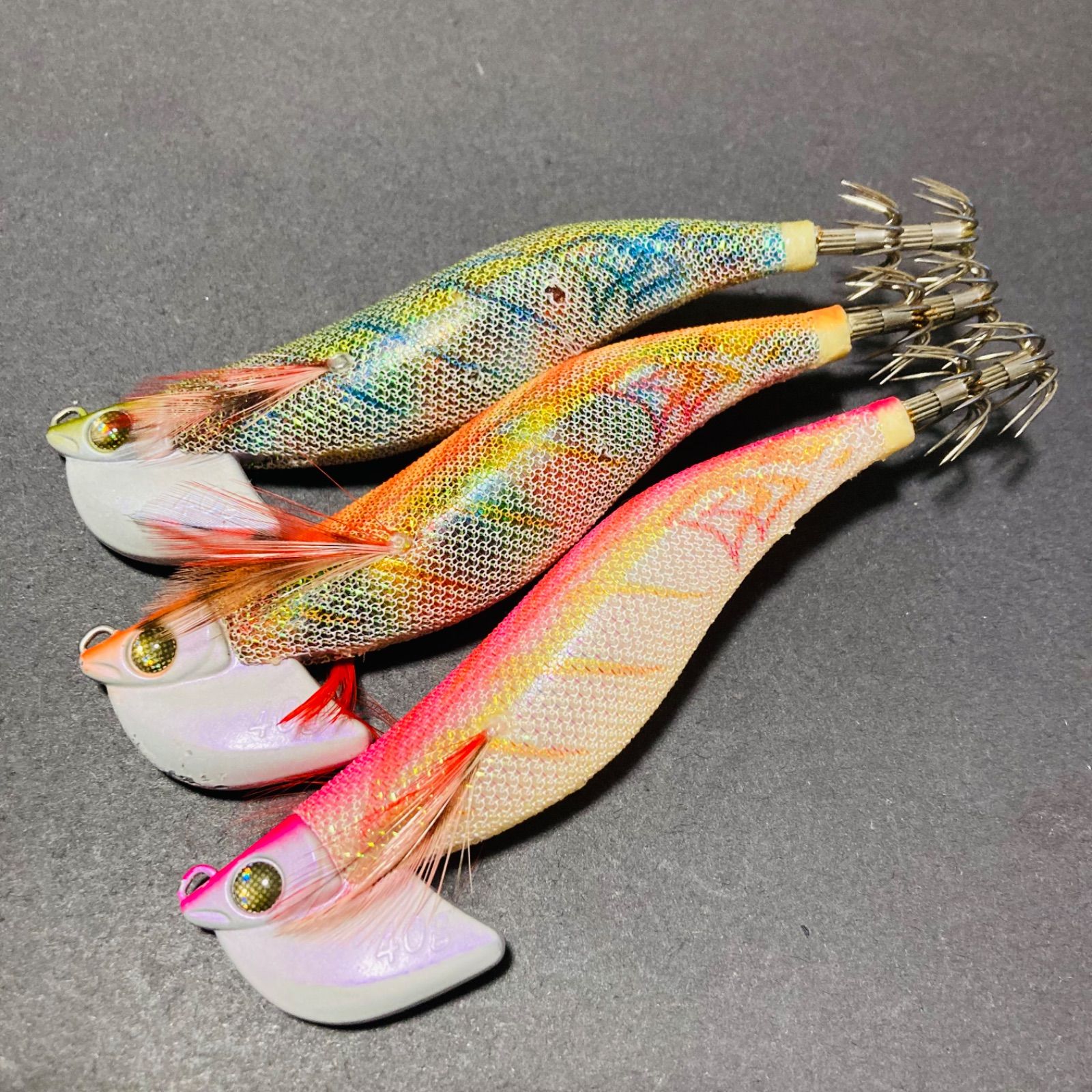 YAMASHITA DAIWA エギセット DDスパイダー 40g 3.5号 ティップラン 船アオリ エギ エギセット