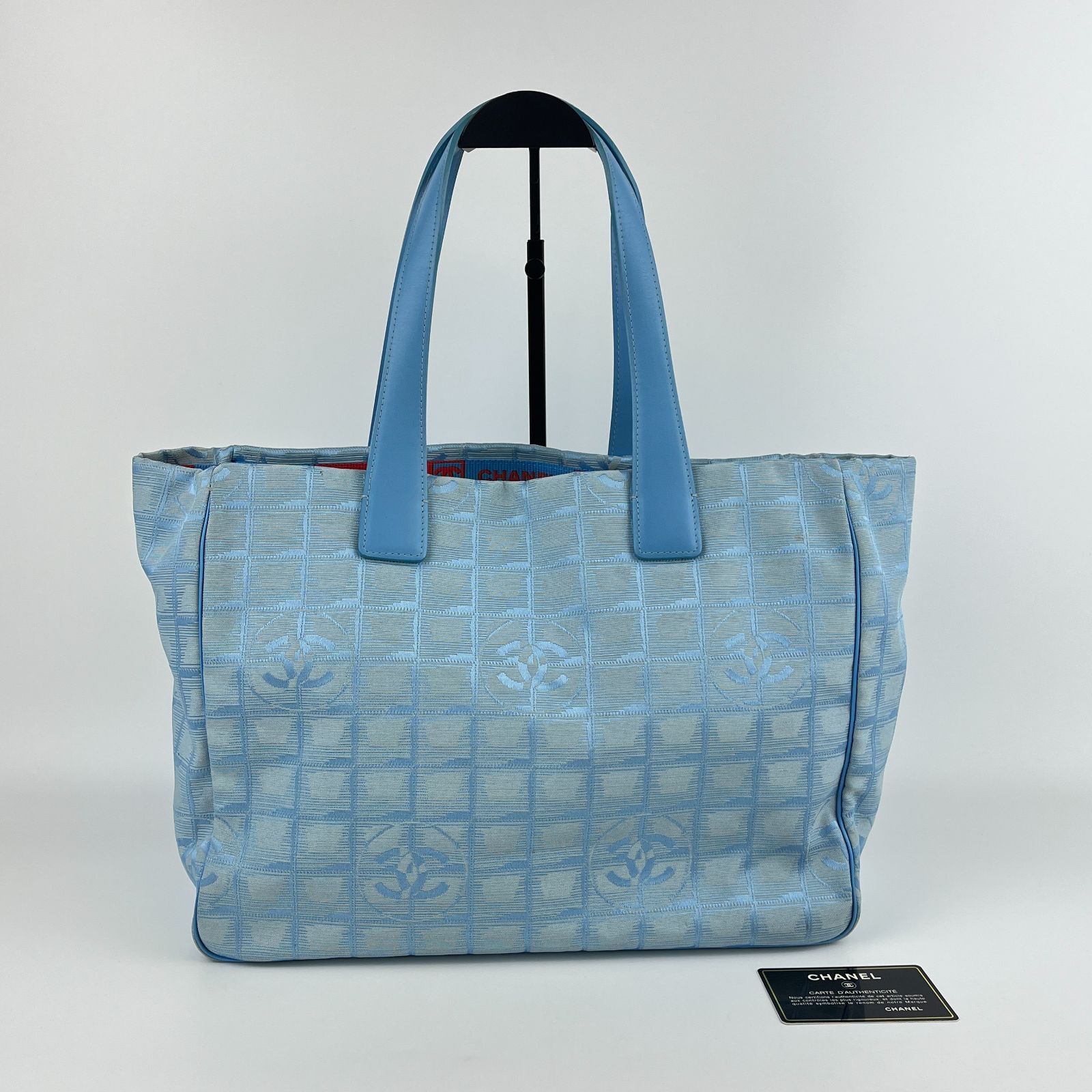 中古】CHANEL シャネル ココマーク ニュートラベル トートバッグ