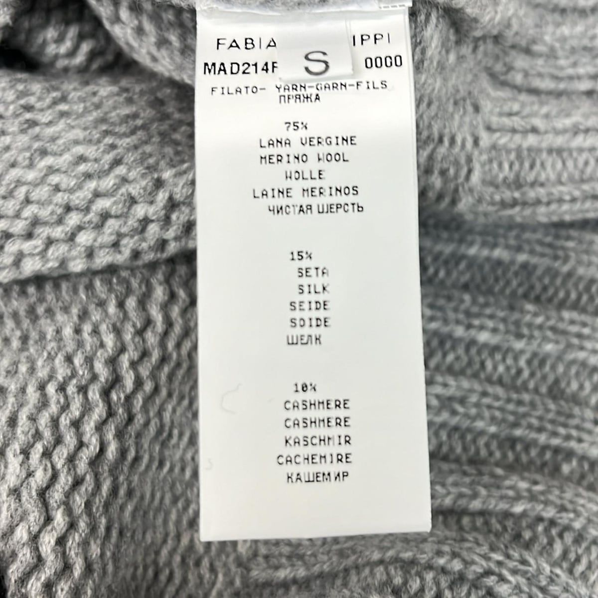 FABIANA FILIPPI(ファビアーナフィリッピ) 長袖セーター サイズS