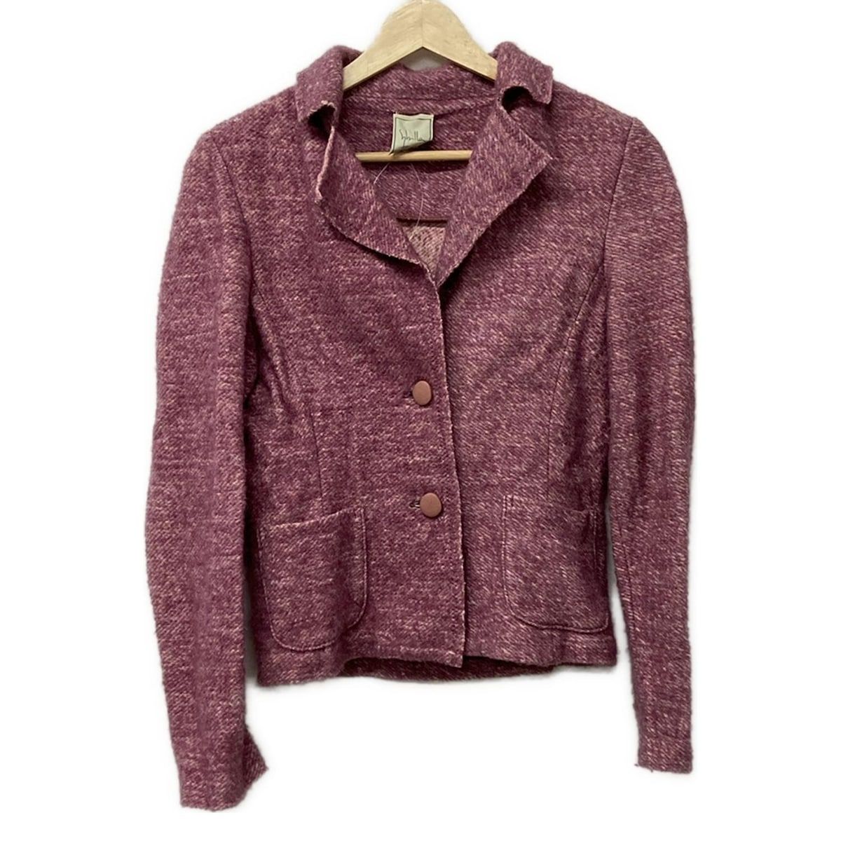 Sybilla(シビラ) ジャケット サイズM レディース美品 - ピンク 長袖/春  