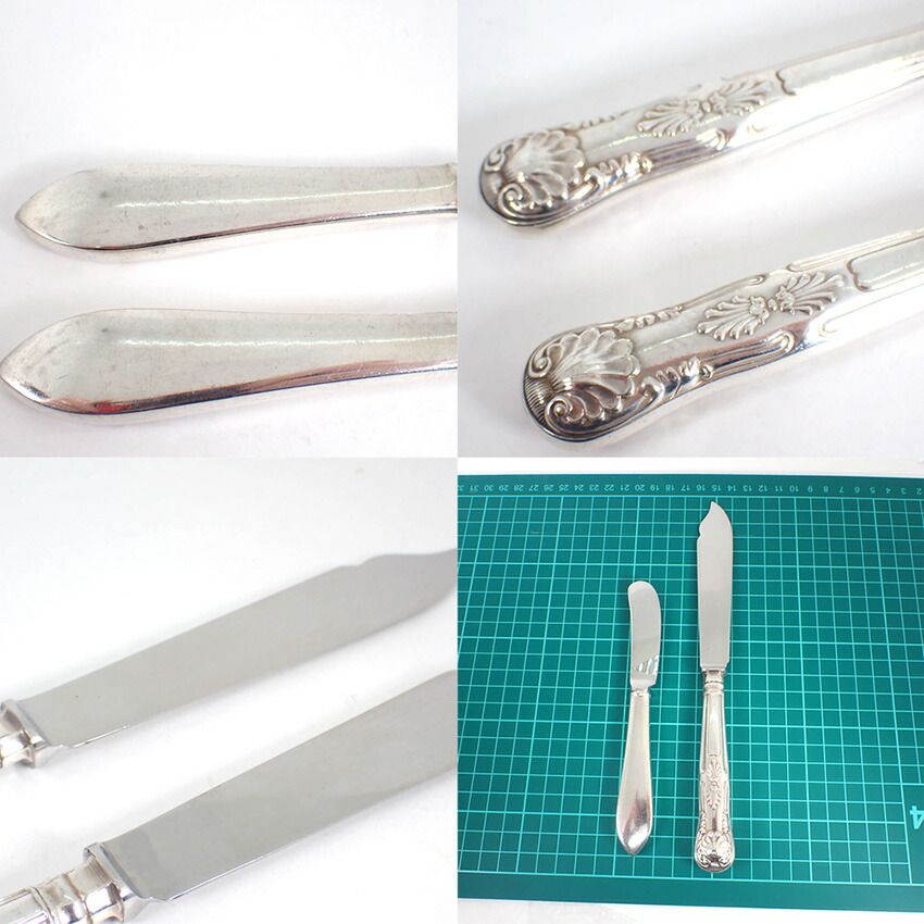 ティファニー カトラリー ナイフ4本/925/ステンレス//j136-24 - メルカリ