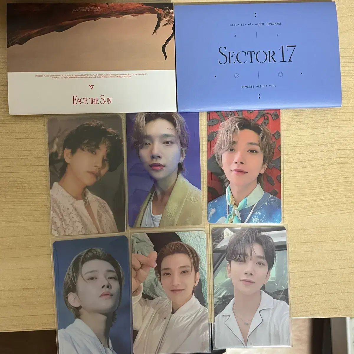 SEVENTEEN ジョシュア(JOSHUA) WEVERSE アルバム Face the Sun WORLD