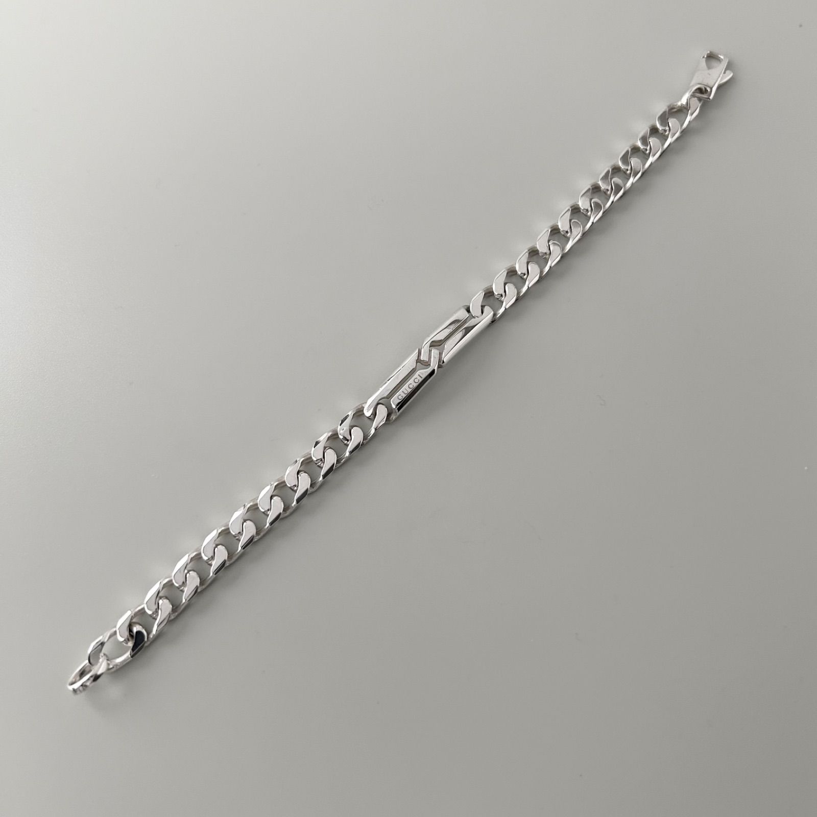 グッチ ブレスレット インフィニティ ノット チェーン Silver 925