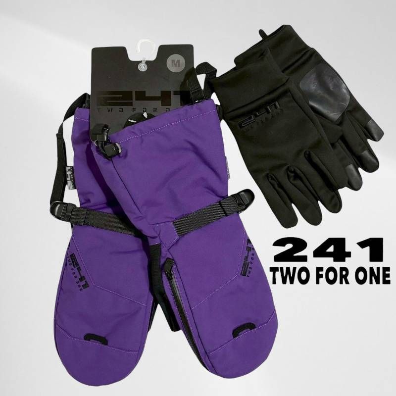 タグ付き・未使用品】 241 TWO FOR ONE スノボ スノーボード グローブ