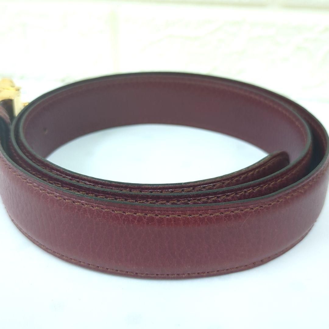 must de Cartier カルティエ レザー ベルト - メルカリ