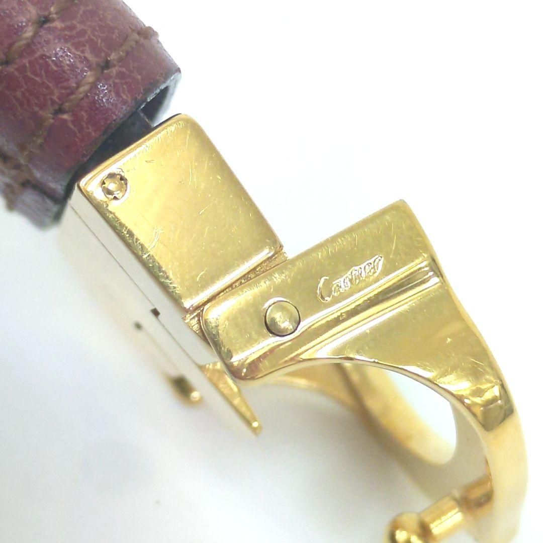 Cartier カルティエ　must de Cartierレザーベルト　美品 must de Cartier カルティエ レザー ベルト - メルカリ