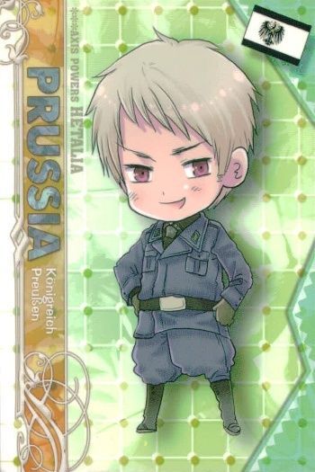 ux353 ヘタリア トレカ プロイセン No.30 普 ギルベルト 悪友 希少