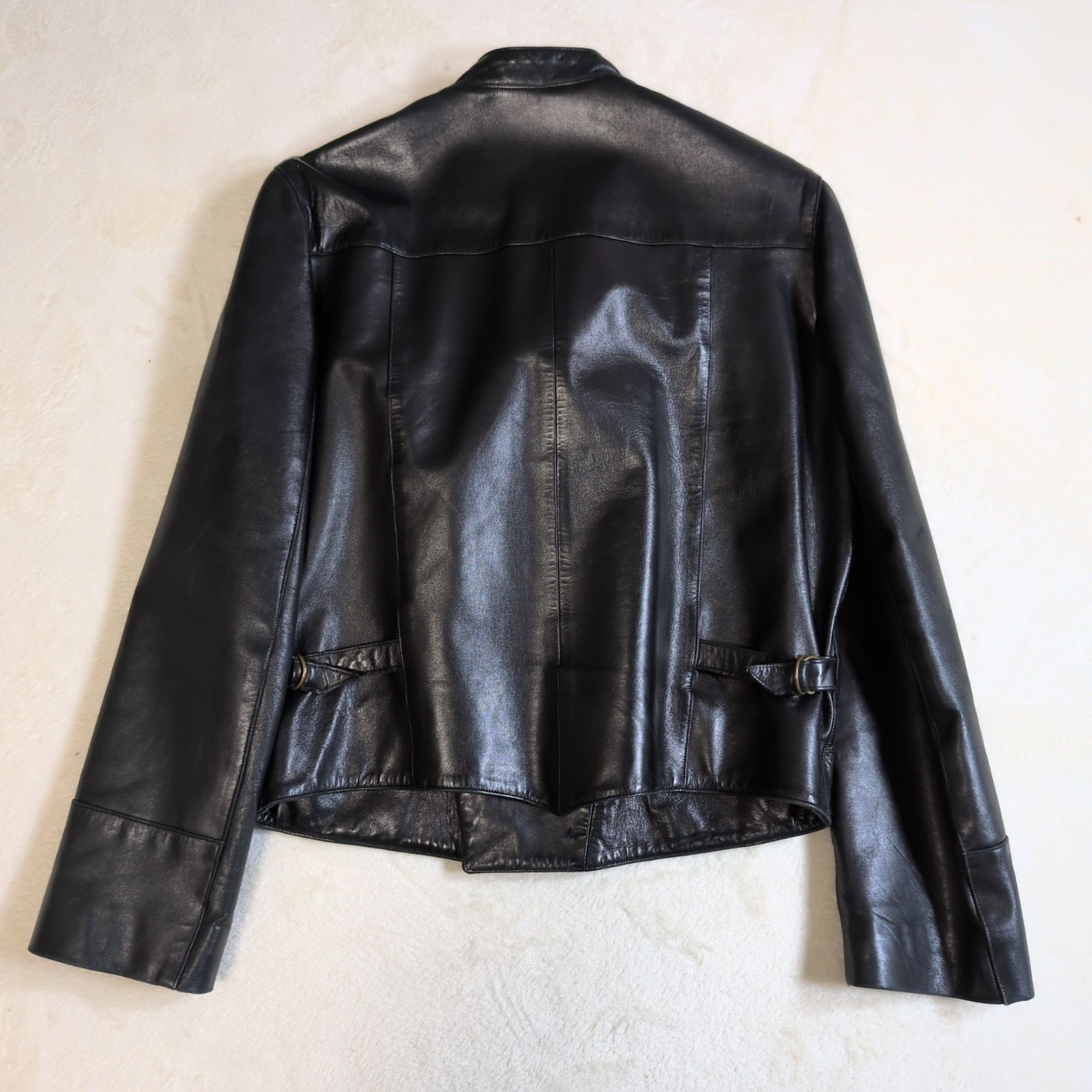 アニエスベー スペシャル レザー ジャケット ナポレオン 40サイズ 楽天