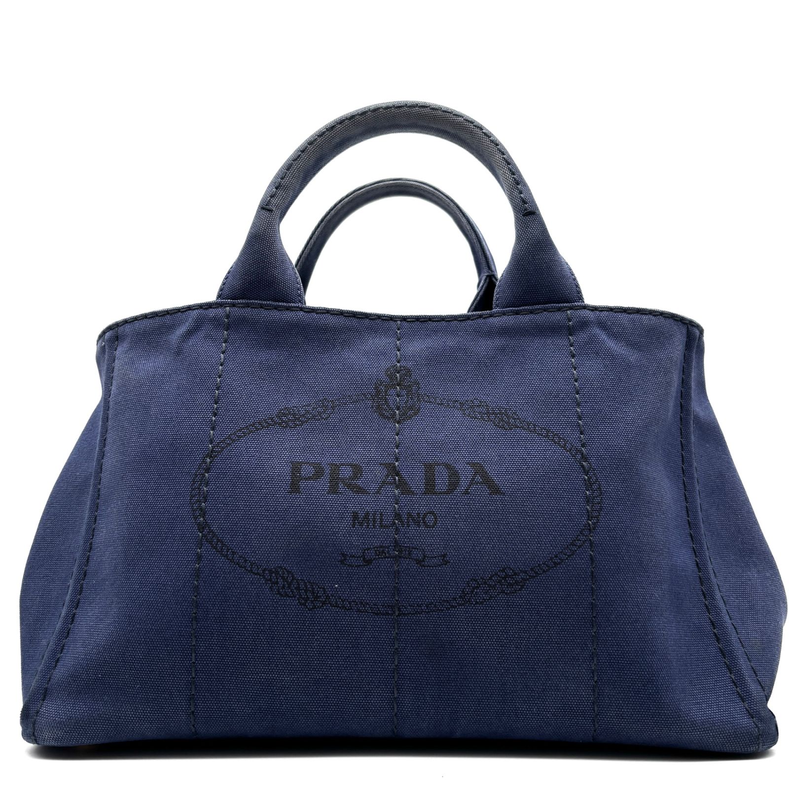 PRADA プラダ 2way カナパ M ハンドバッグ ショルダーバッグ 三角ロゴ