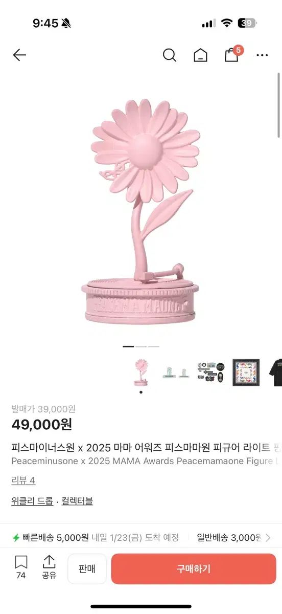 PEACEMINUSONE x 2025 MAMAアワード ピースママイーワン フィギュア