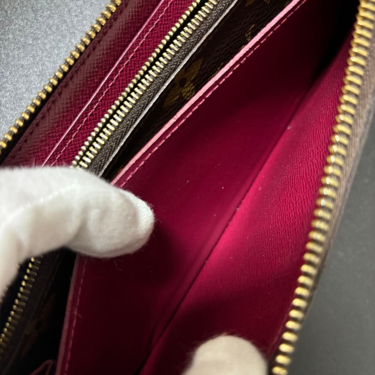 s58 ポルトフォイユ クレマンス Louis Vuitton ルイ ヴィトン 長 財布 
