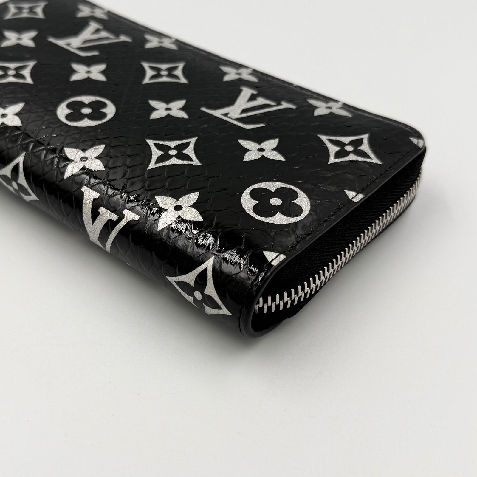 ルイヴィトン ジッピーウォレット N96955 モノグラムエキゾチック