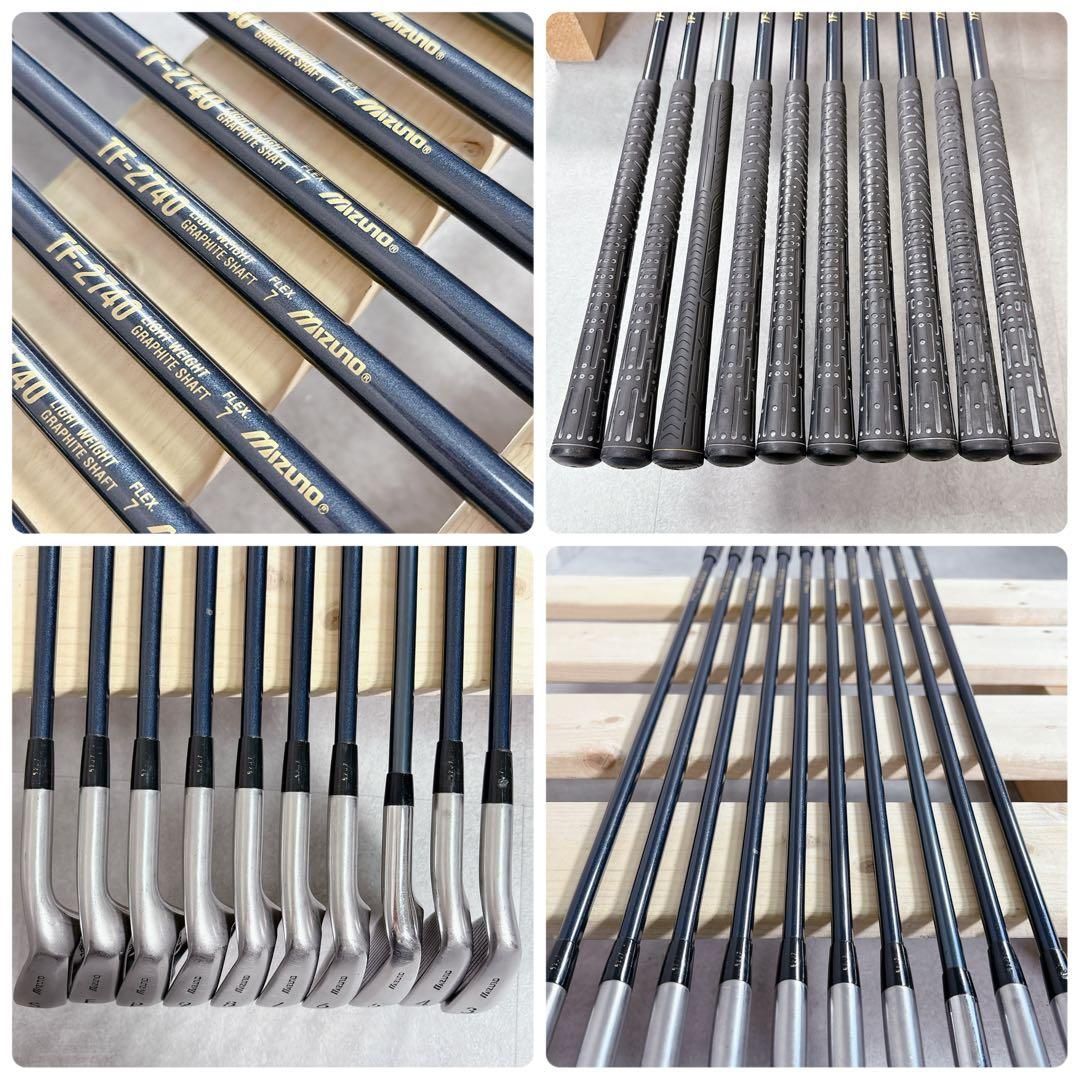 V601 ミズノ メンズ ゴルフ クラブセット 15点 フル 豪華 赤黒 14本