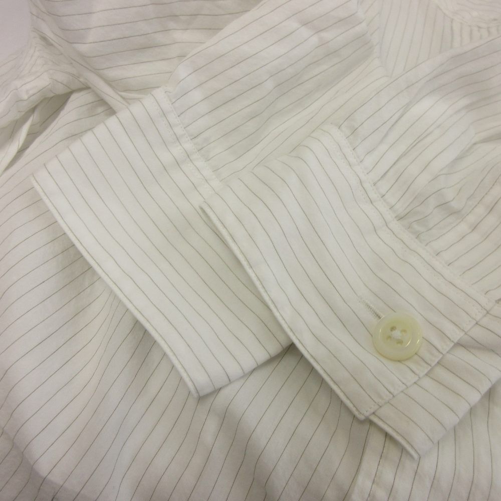 マーガレットハウエル MARGARET HOWELL シャツ ブラウス バンドカラー