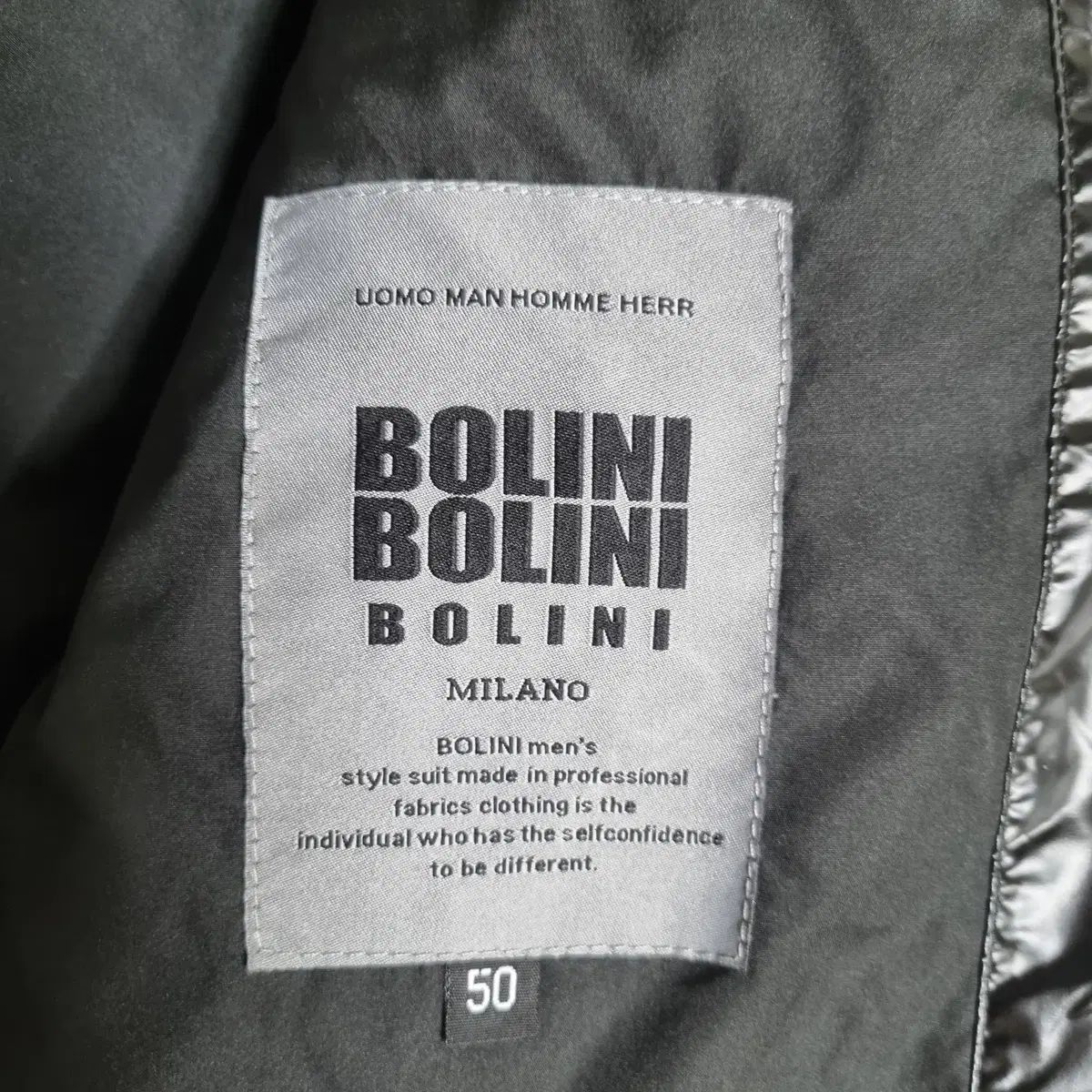 イタリア ブランド BOLINI MILANO (ボリーニ ミラノ) グースダウン 
