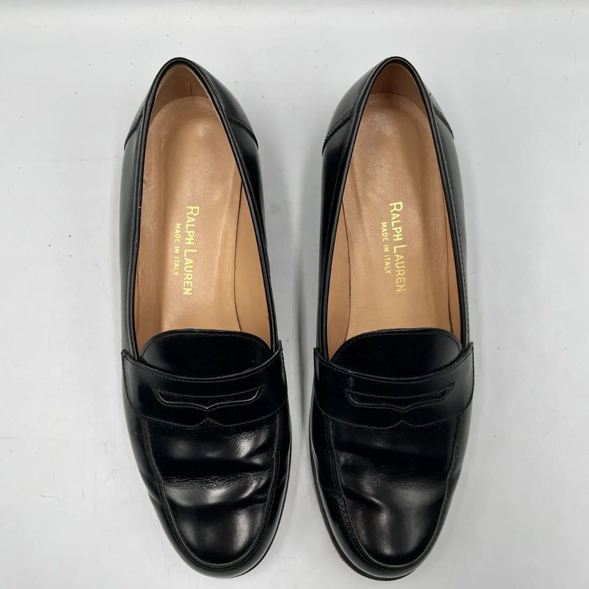 ☆サイズ22.5cm 美品☆RALPH LAUREN ラルフローレン ローファー レザー 