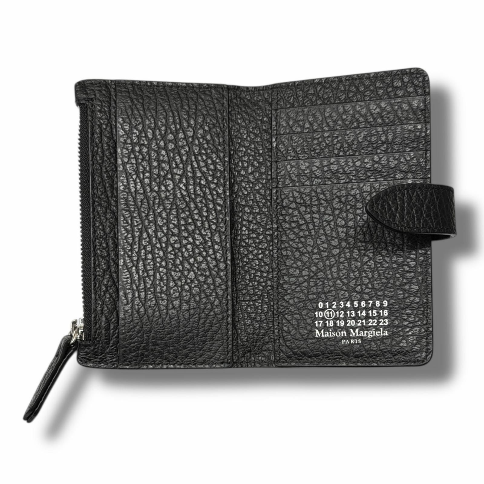 Maison Margiela グレインレザー カード&コインケース ミニウォレット 