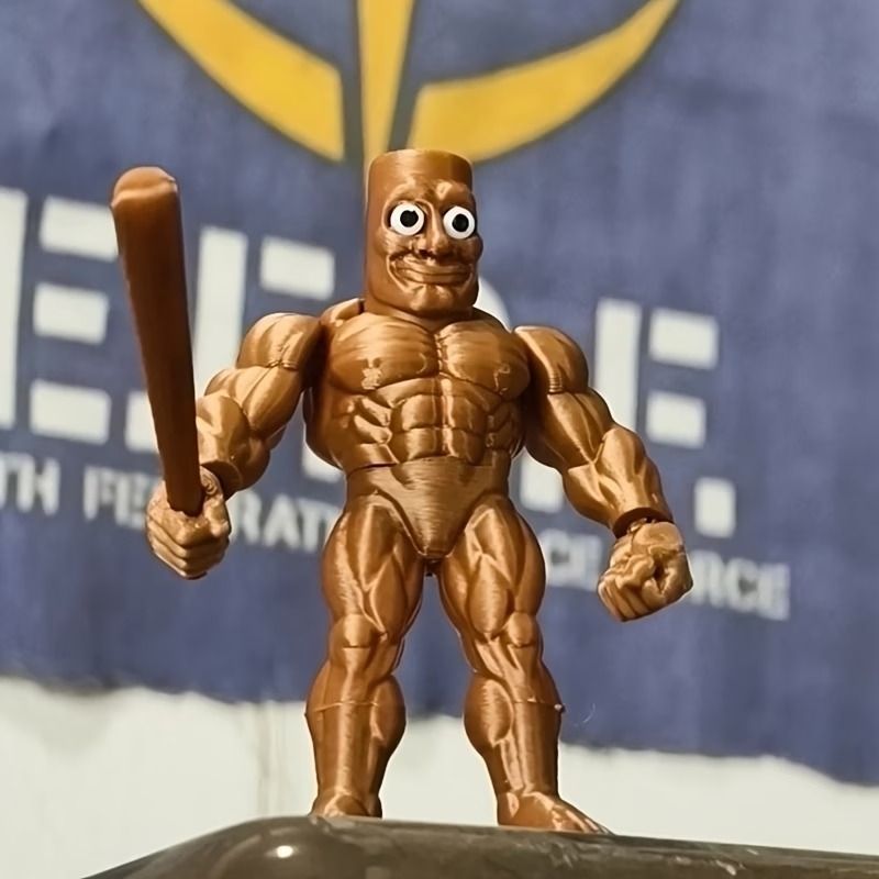 フィギュア イタリアン ブレインロット マッスル 9.2cm 筋肉 マッチョ