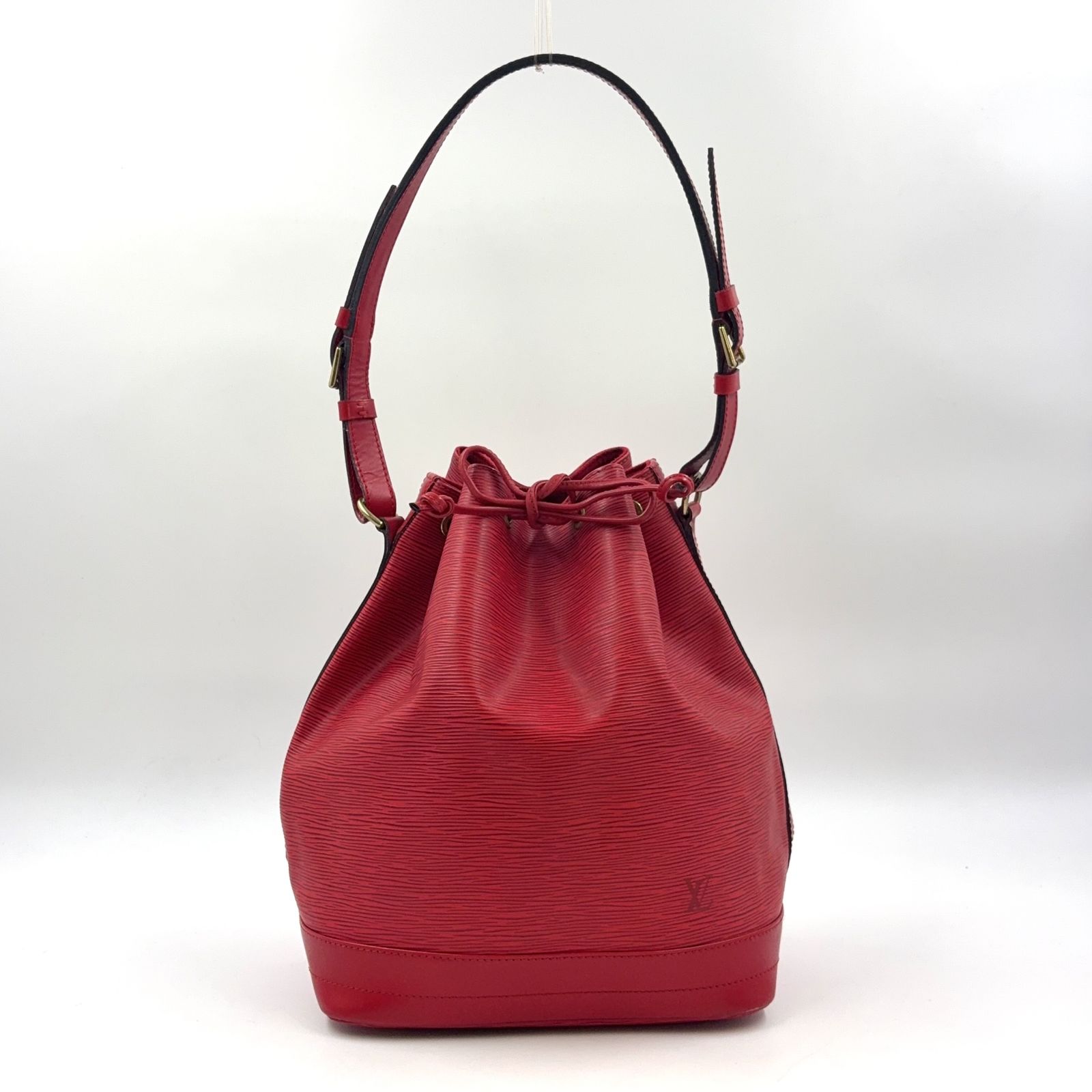 LOUIS VUITTON ノエ エピ エピ カスティリアンレッド レザー レッド